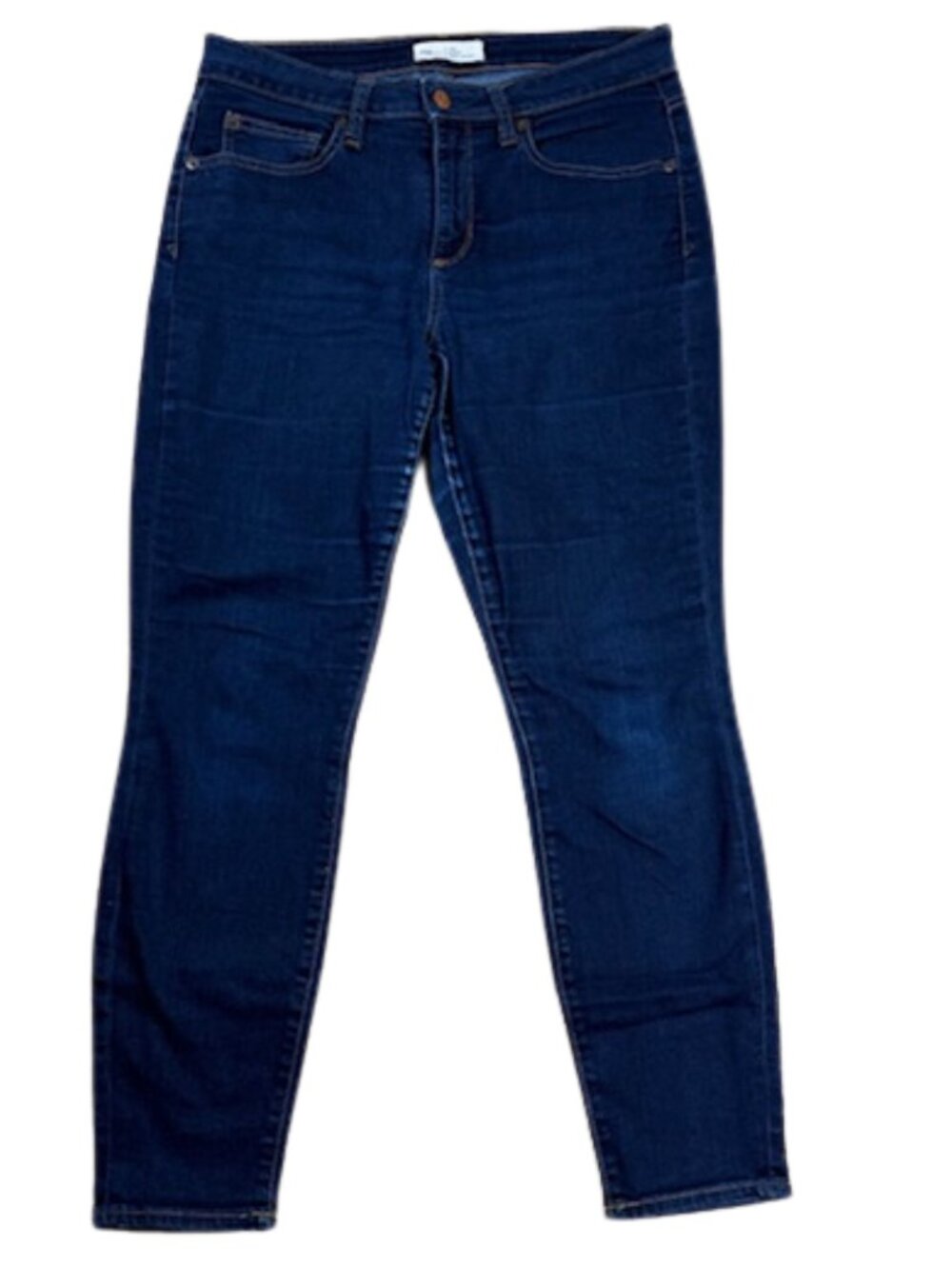 Gap Curvy True Skinny Jeans 31R Dark Wash Stretch Mid Rise